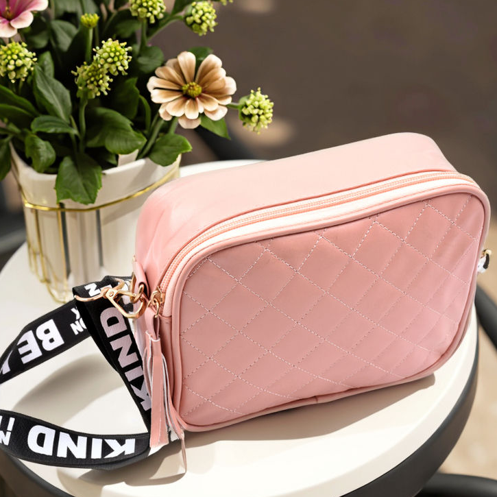 Hot Sale OEM Customizable Style Ladies Casual Handbag High Quality Luxury Zipper Crossbody Shoulder Cosmetic Bag with Low MOQ
