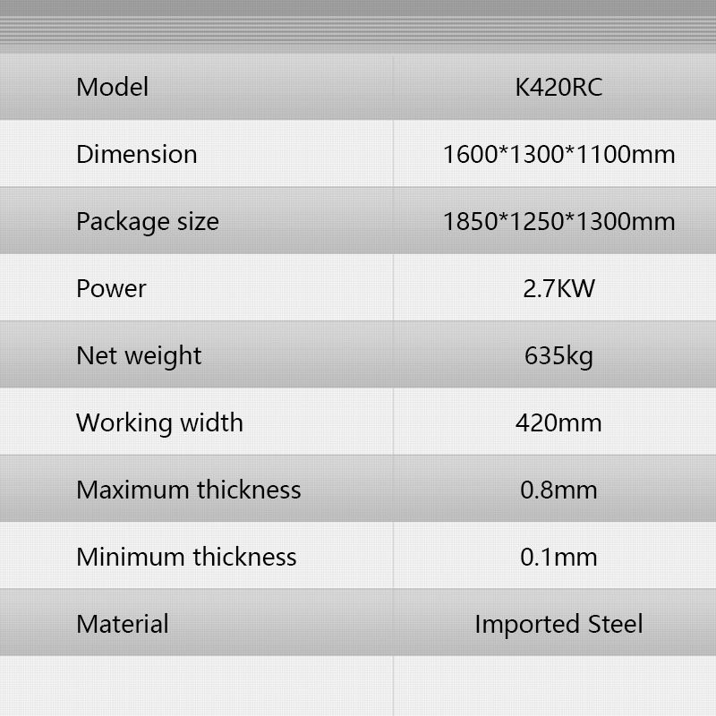 Kamege K420RC Leather Splitting Machine Leather Production Band Knife Splitter Machine Leather Belt Manufacturing Machine