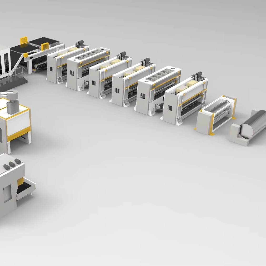 Synthetic Leather Making Production Line/ Pu Synthetic Leather Making Machine