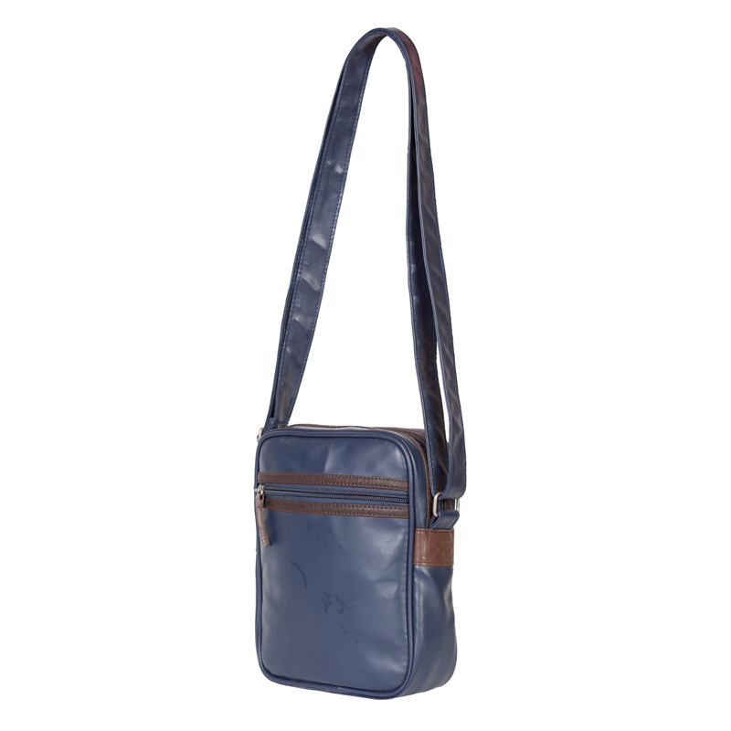 Vegan Leather Casula A5 Messenger Bag Shoulder Bag for Men