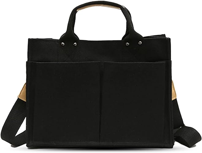 Women's Casual Canvas Tote Bags for Work Large Shoulder Hobo Handbags