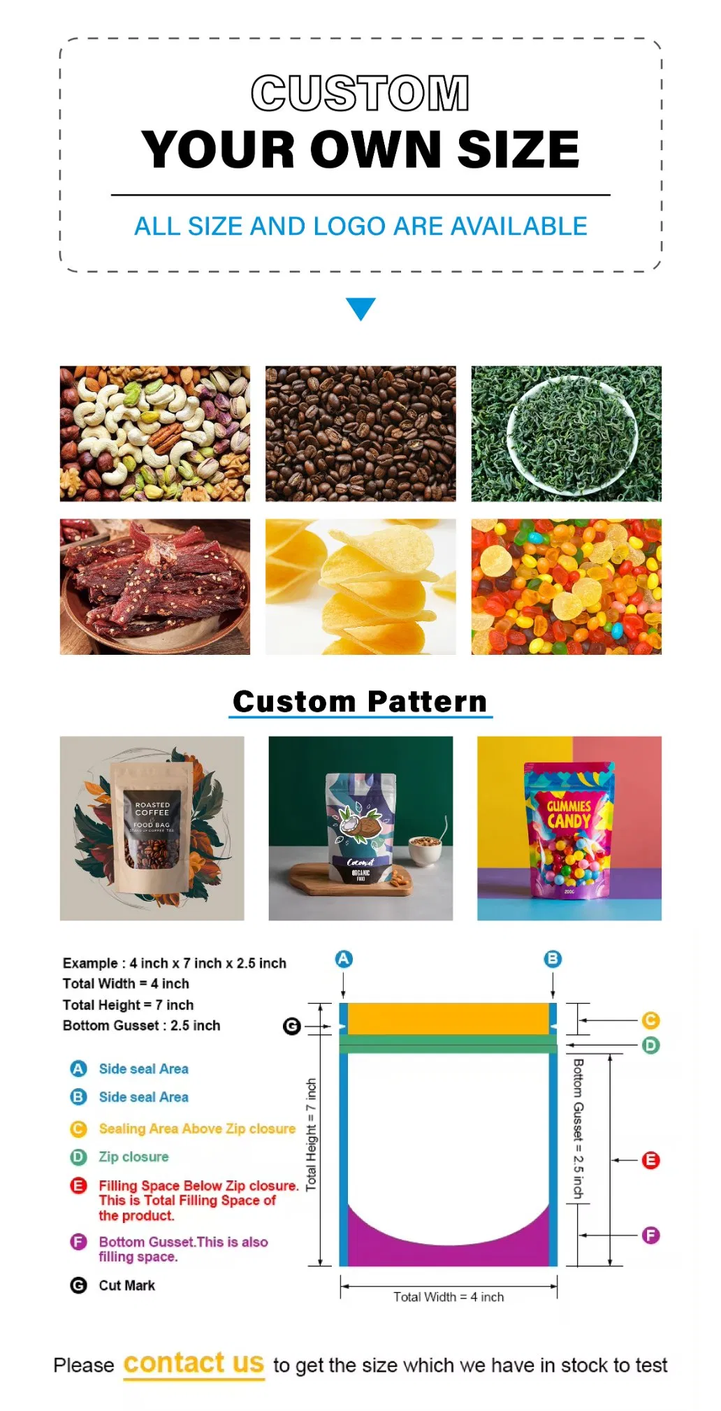 Custom Packaging Solutions with Eco-Friendly Bags for Food Storage