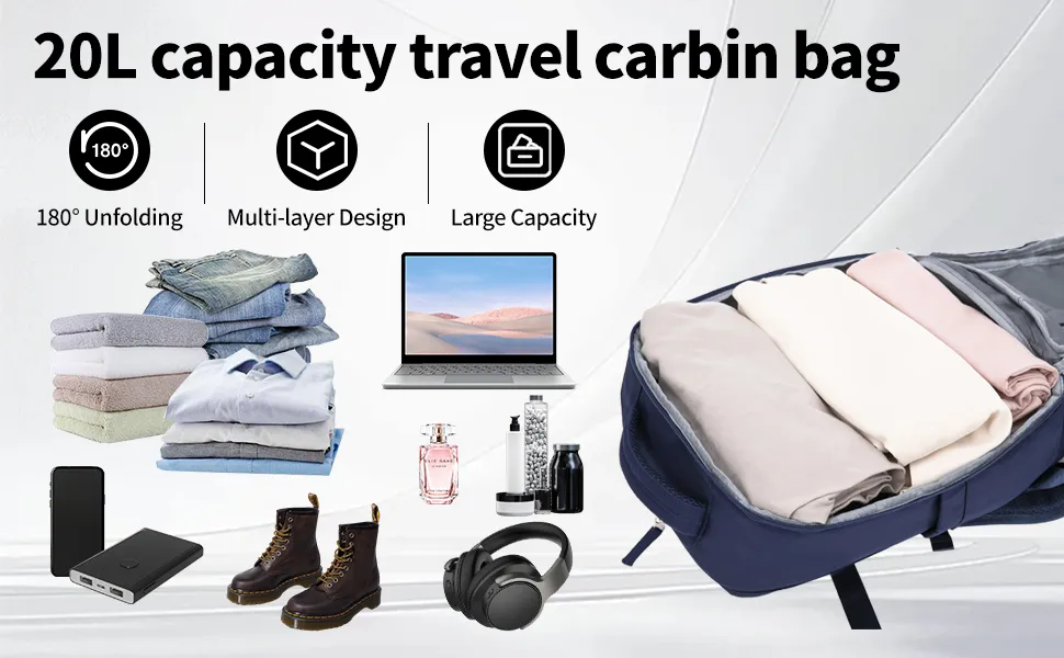 Underseat Casual Sports Backpack Front