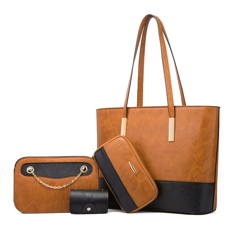 New Style Handbags Bags European and American Fashion Handbags 3in1 4in 1 Bags Multi-Function Use Lady Vegan Leather Women Designer Factory