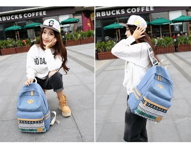 Soft Handle Funky Casual Shoulder Backpacks Lifestyle Sports School Bags for Girls Stylish