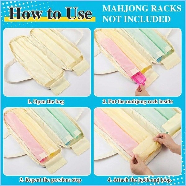 Custom Wholesale Women Canvas Handbag Novelty Mahjong Print Large Rectangular Tote Bag Ladies Travel Purse Manufacturer OEM