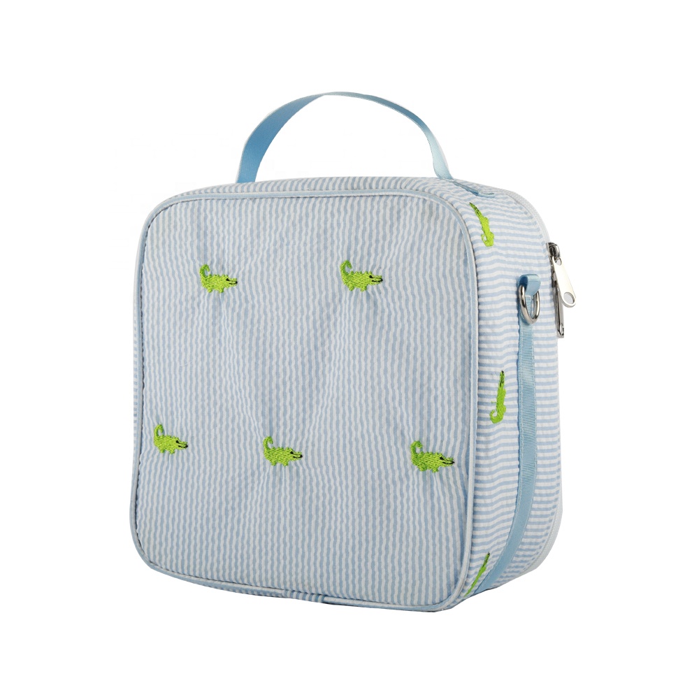 Puresun Kids Backpack Collections Travel Bag Kids Duffle Bags with Seersucker Fabric