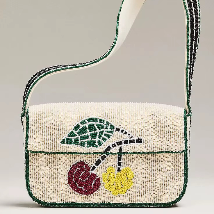 New Collection Luxury Portable Indian Bohemian Style Strong Trendy Handmade Women Boho Beaded Messenger Shoulder Clutch Bag