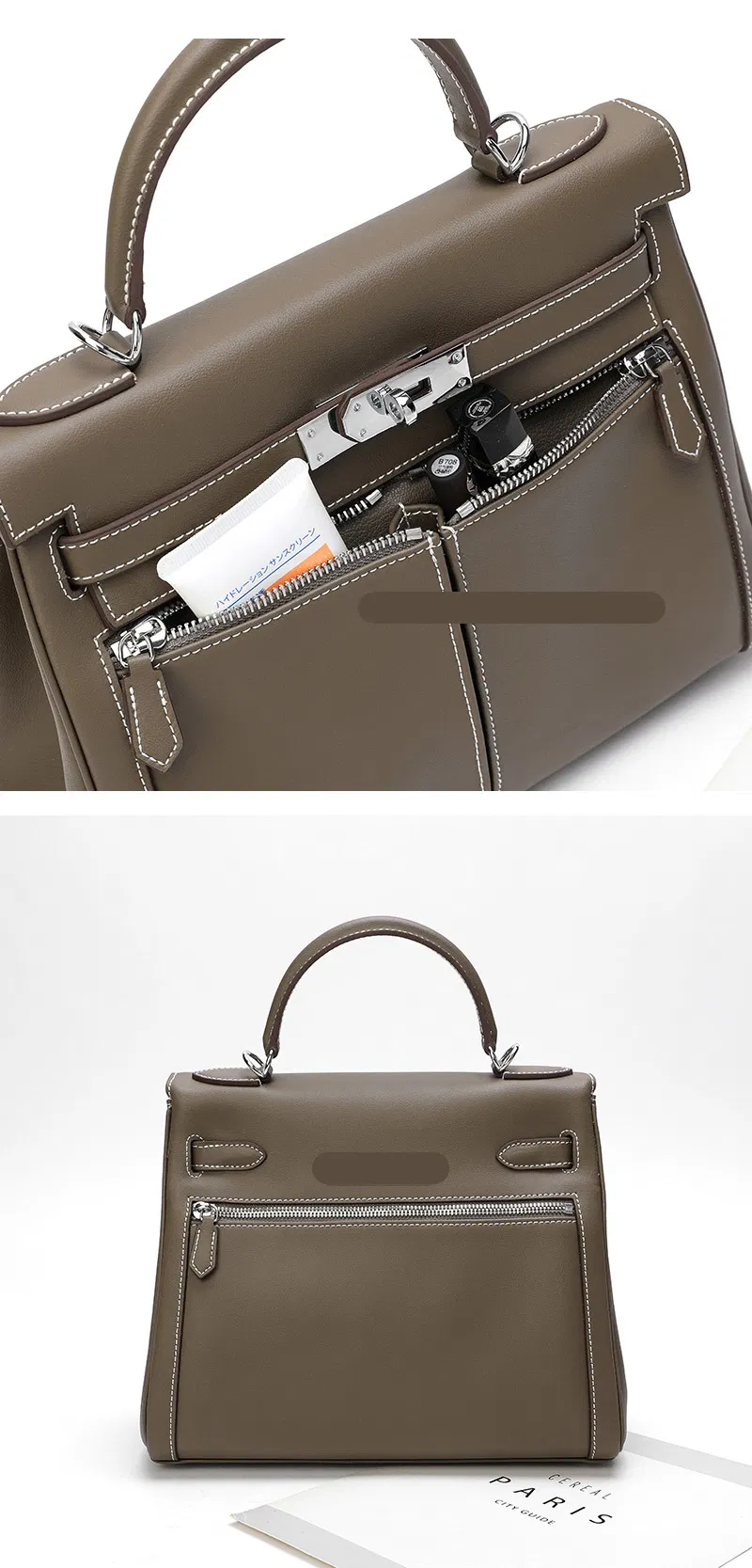 Emg7090 Ladies Logo Big Hand Crossbody Kelly Branded Bags Luxury Women Female Famous Brand Inspired Designer Bag