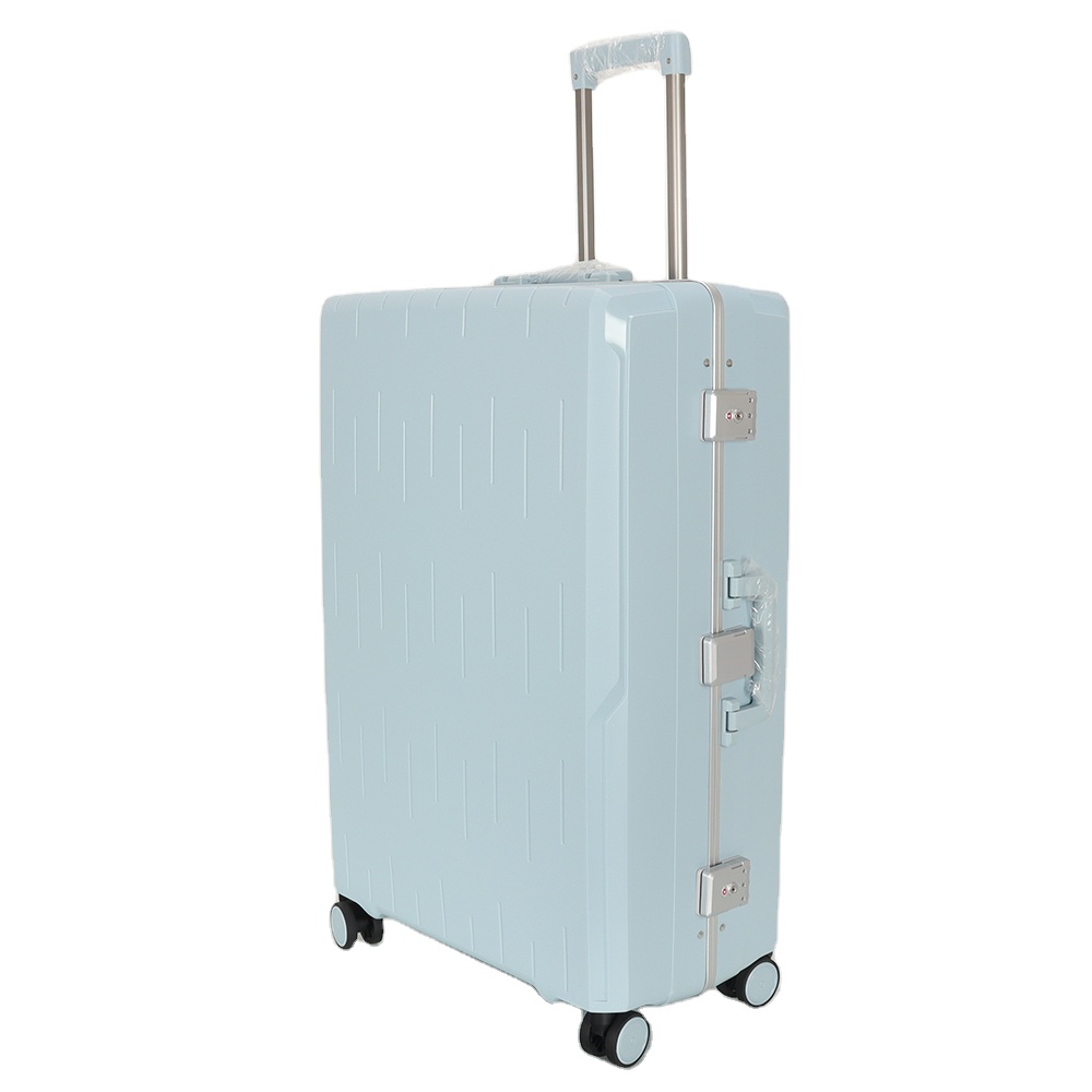 3-Piece PP Lock Luggage Bag Unbreakable Suitcase Set Zipless Polypropylene Suitcase Collection
