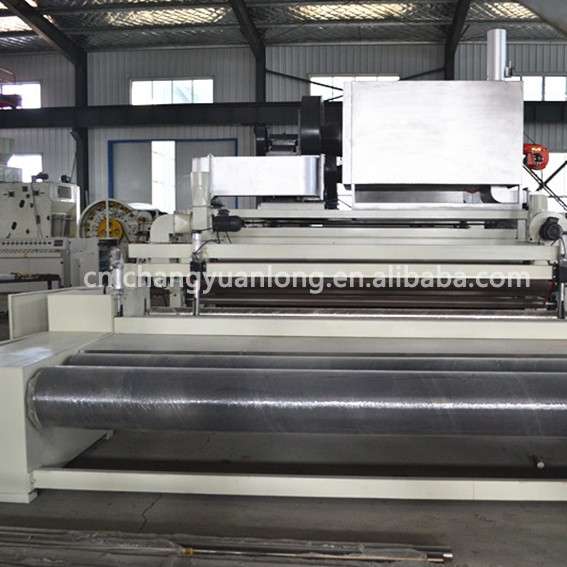 Non-woven fabric imitation silk production line overview