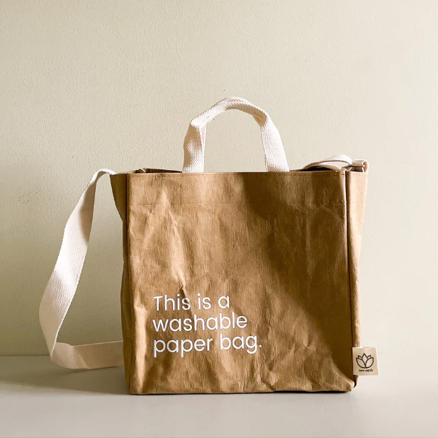 Eco-friendly Durable Paper-like Washable and Reusable Paper Bags