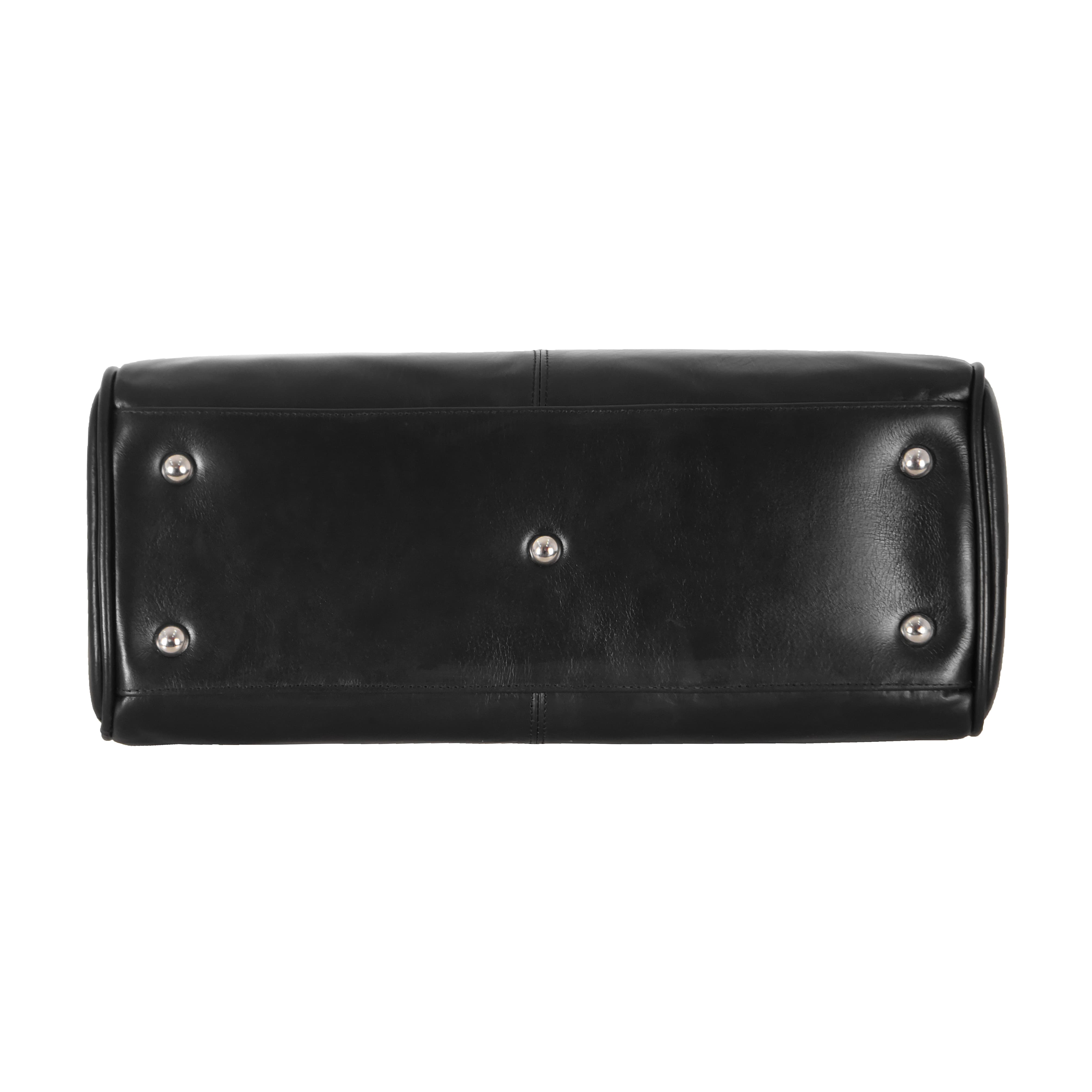 8080 Black Fur Ladies Bag Side