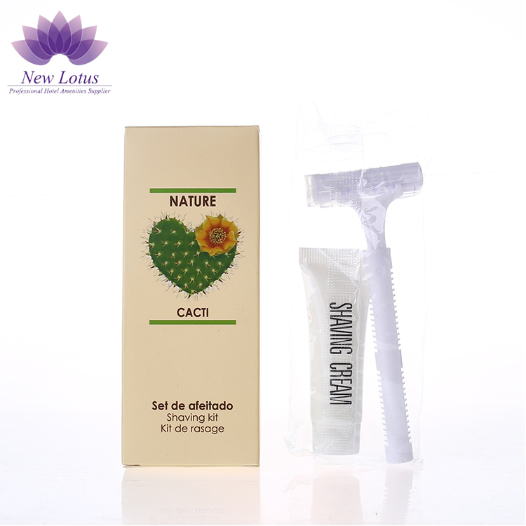 Biodegradable Hotel Shaving Razor - Eco-Friendly Disposable Solution