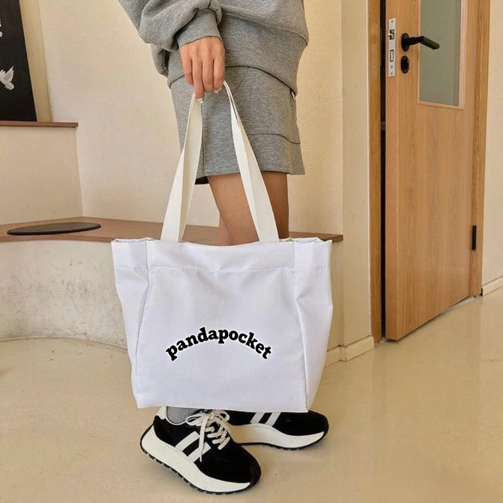 Handmade Customizable Eco-Friendly CE/ISO Certified Women's Oxford Canvas Tote Bags Zipper Fashion Accessory Custom Letter