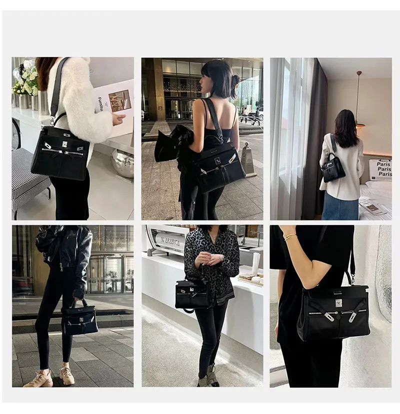 Emg7090 Ladies Logo Big Hand Crossbody Kelly Branded Bags Luxury Women Female Famous Brand Inspired Designer Bag