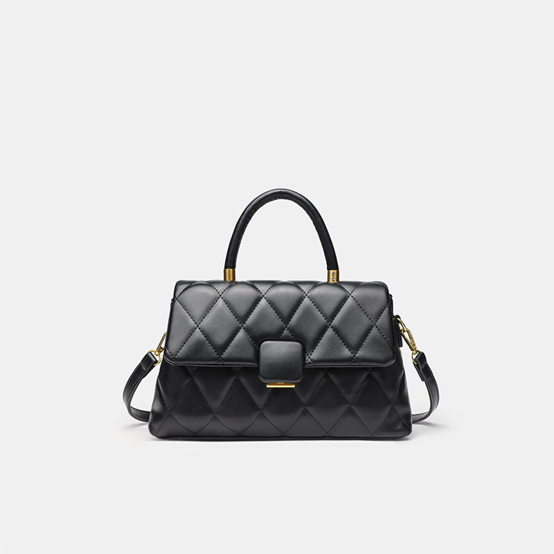 Luxury High Quality Women's Crossbody Handbag OEM Factory's Fashionable Brand Bag Pearl Polyester/PU Zipper Closure Winter Lady