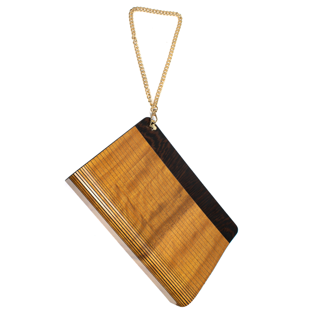 Customized Luxury Wooden Women's Handbags