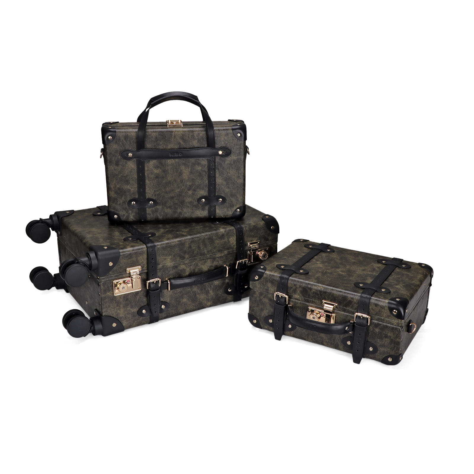 Vintage Luggage Spinner
