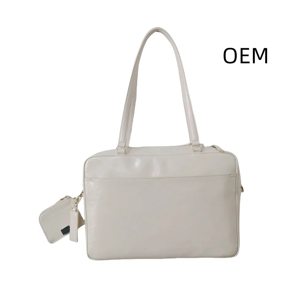 OEM Vegan Leather Eco-Friendly Lady Shoulder Bag for Commuting