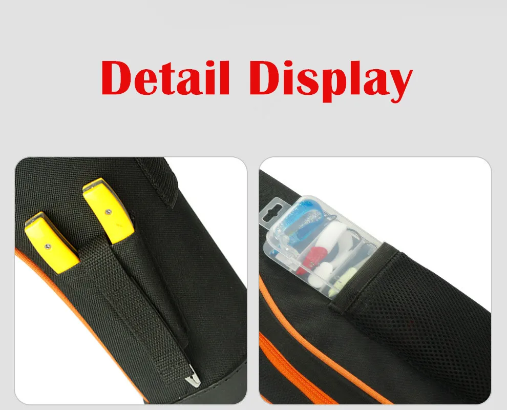 Fishing Backpack Tackle Sling Lunch Baby Bottle Cooler Shoulder Waterproof Jig Bag