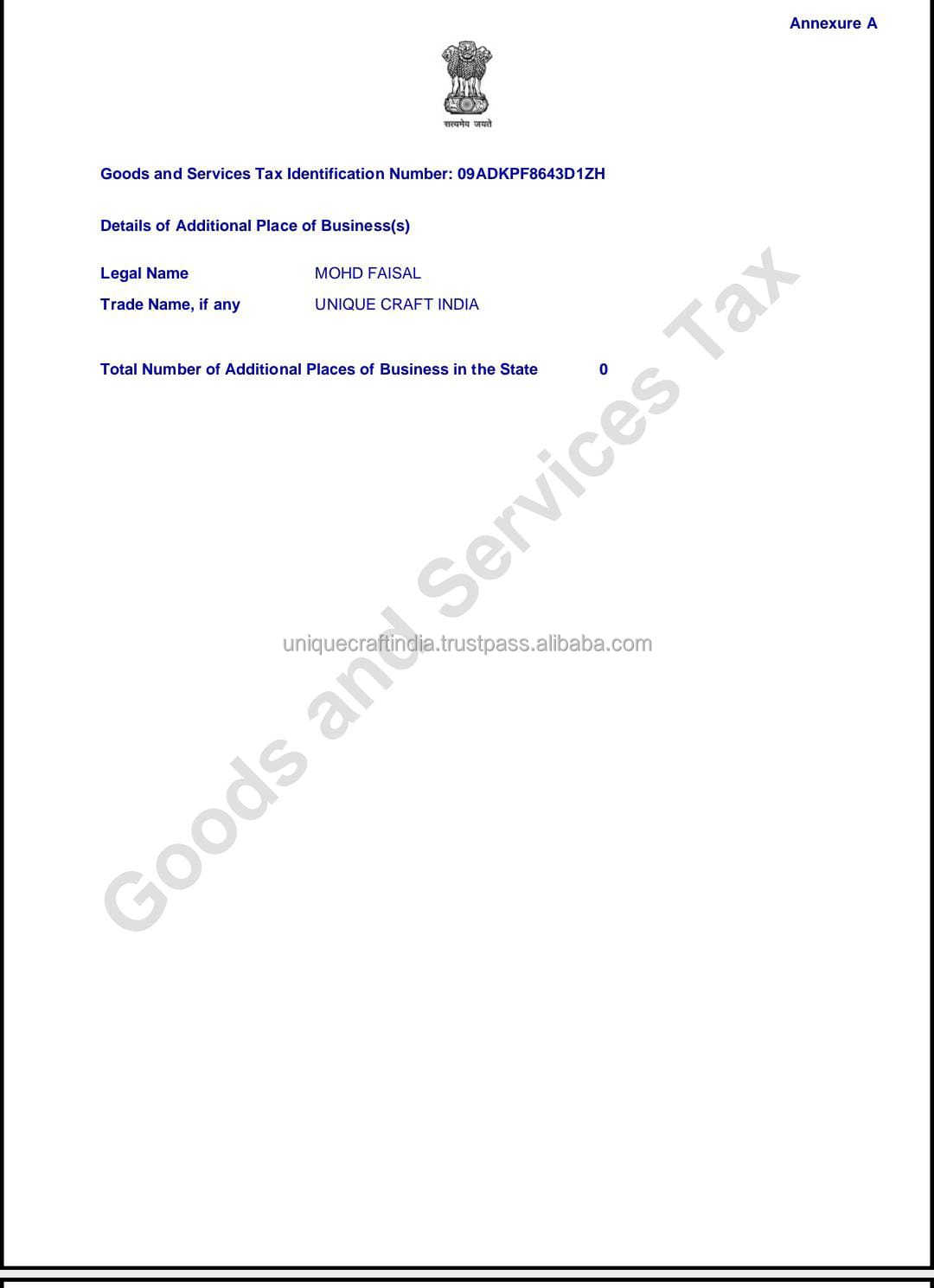 Certificate 2
