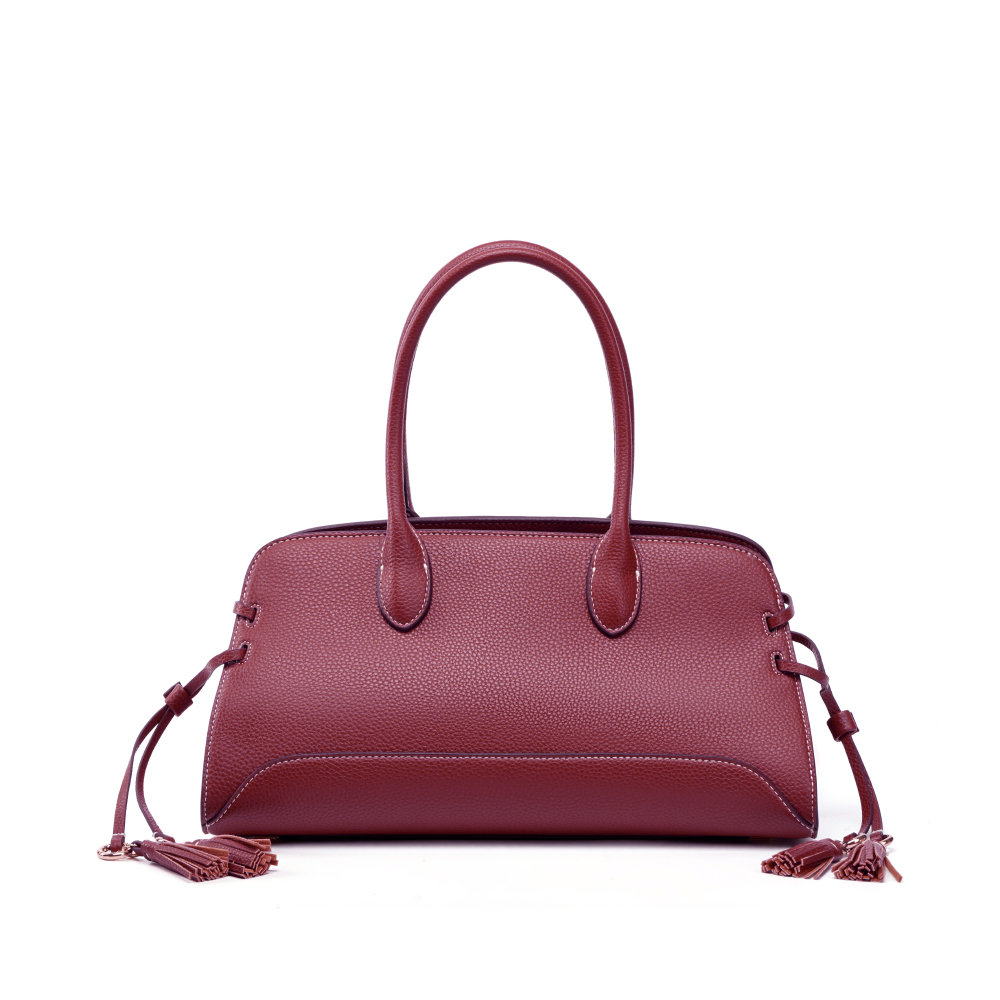 2026NewproductsWholesale Custom Lady Vintage Luxury PU Handbags Zipper Closure Pillow Shape Portable Cotton Lining Capacity