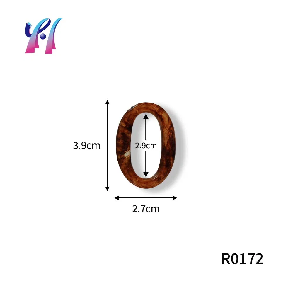 Premium Irregular Resin Buckles for Swimwear Accessories, Non-Toxic &amp; Saltwater-Proof, Factory Source Price