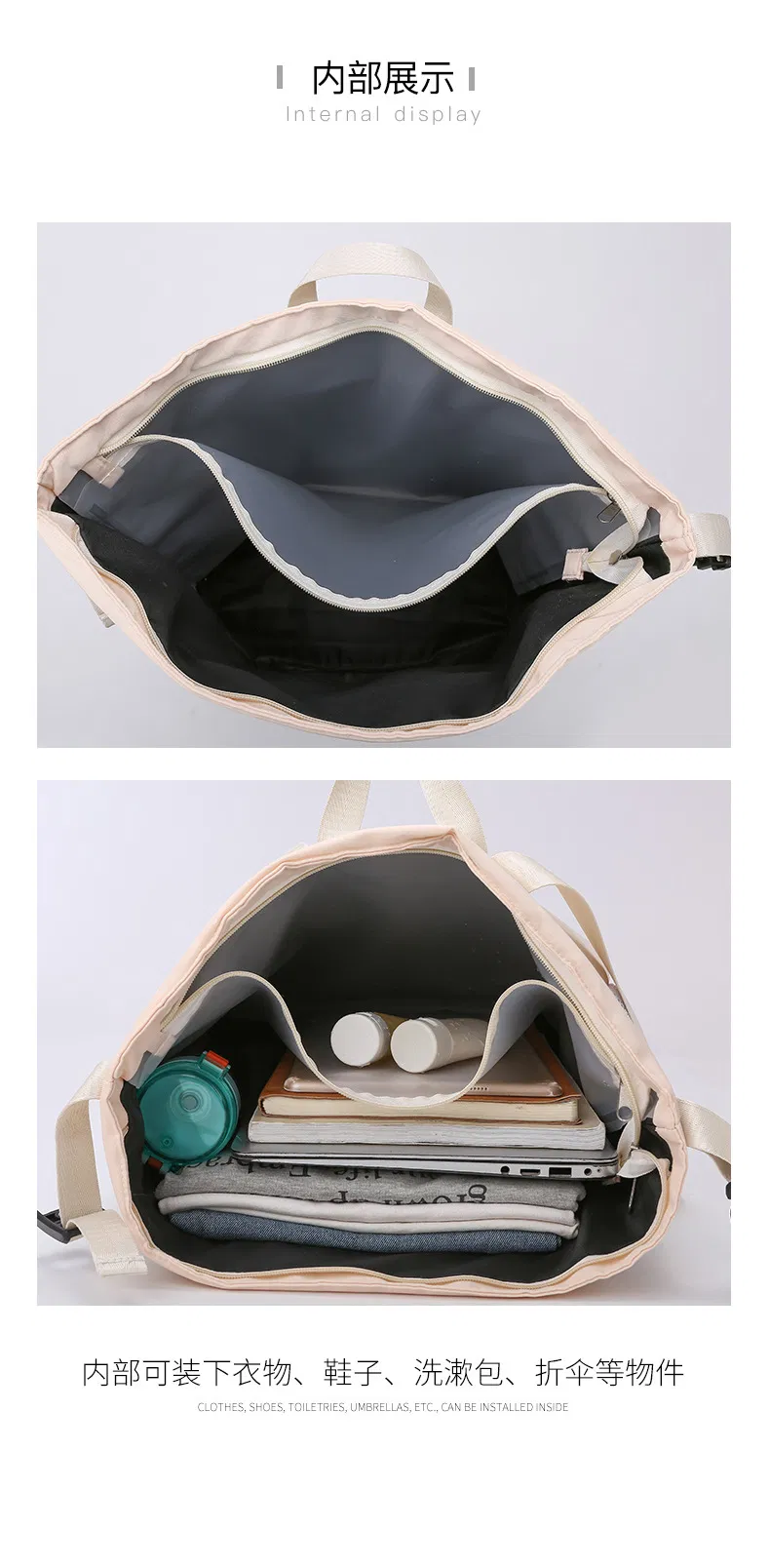 Women's Casual Sports Backpack Large Capacity Wet-Dry Separation Storage Bag for Outdoor Leisure Travel Lightweight