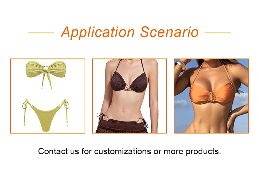 Custom Swimwear Buckles Catalog
