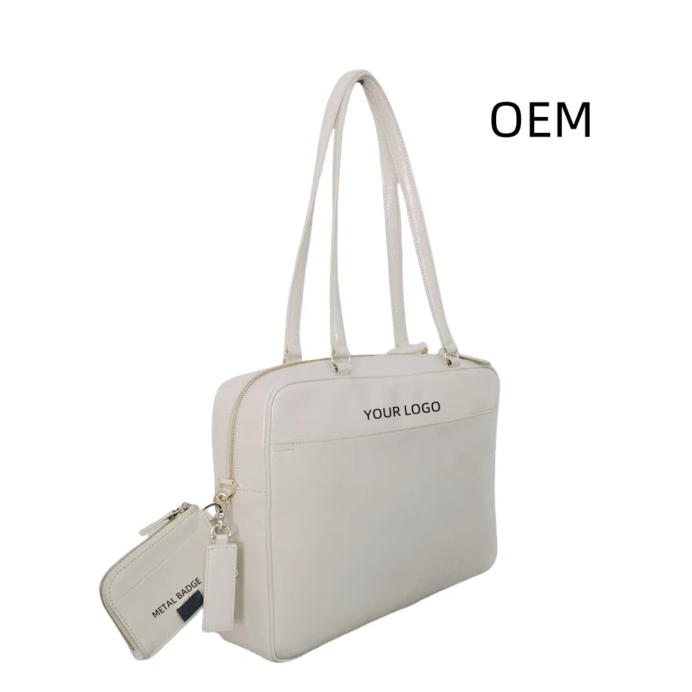 OEM Vegan Leather Eco-Friendly Lady Shoulder Bag for Commuting