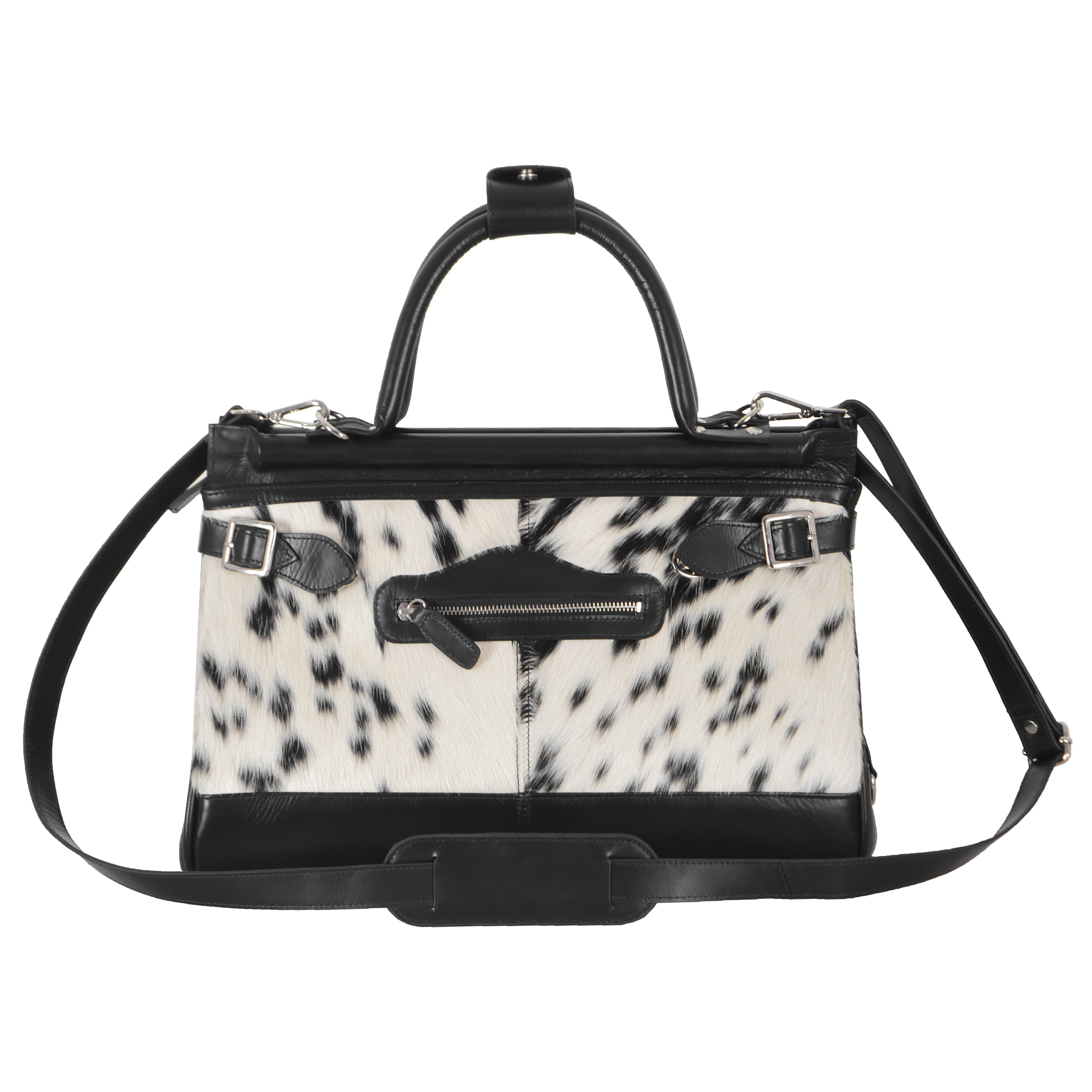 8080 Black Fur Ladies Bag