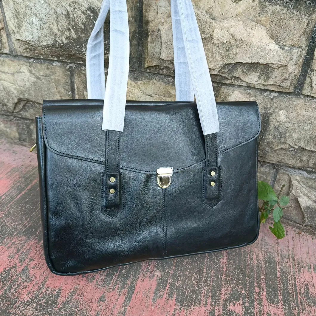 Famous Women Leather 13 Inch Laptop Work Tote for Computer Bag Waterproof Business Office Professional Large Capacity Handbag School Shoulder Bag RS-Ypsy-2195