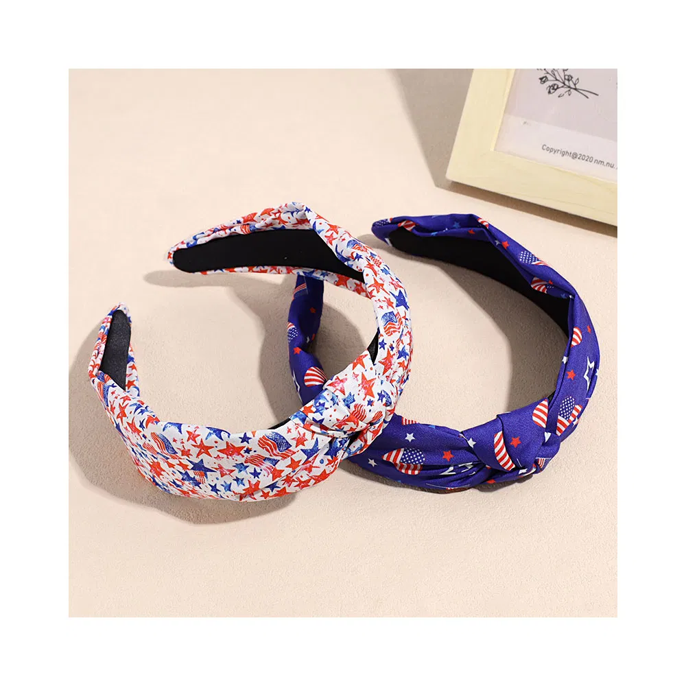 American Flag Hair Clip