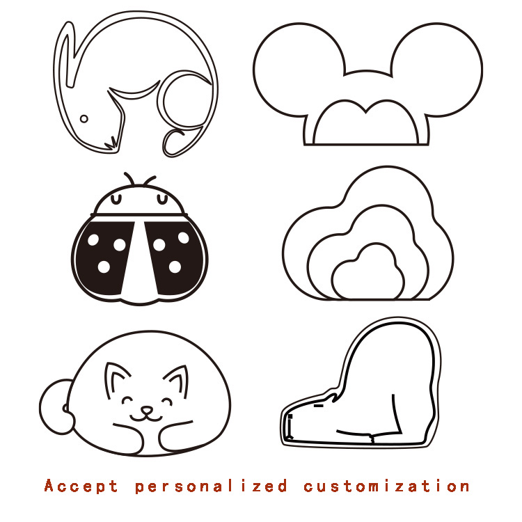 YIYI Personalized Custom-made Acetate Hair Clips, Various Claw Clips, Hair Ornaments, And Hairpins Based On Your Designs.