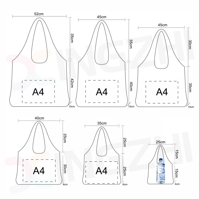 Wholesale Big Capacity Cotton Tote Bag Portable Canvas Shopping Bag with Custom Logo for T-Shirts Fashionable Gift Bag