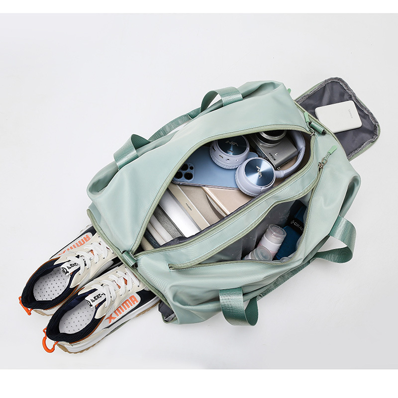 Fashion Travel Lady Handbag Shoulder Fitness Large Durable Waterproof Gym Sport Duffel Women Handbag