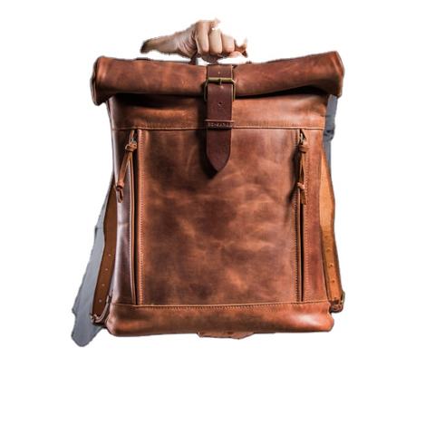 Genuine Leather Designer Bag Multi-Purpose Laptop &amp; Travel Bag Vintage Luxury Style Leather Backpack Wholesale Price Collection