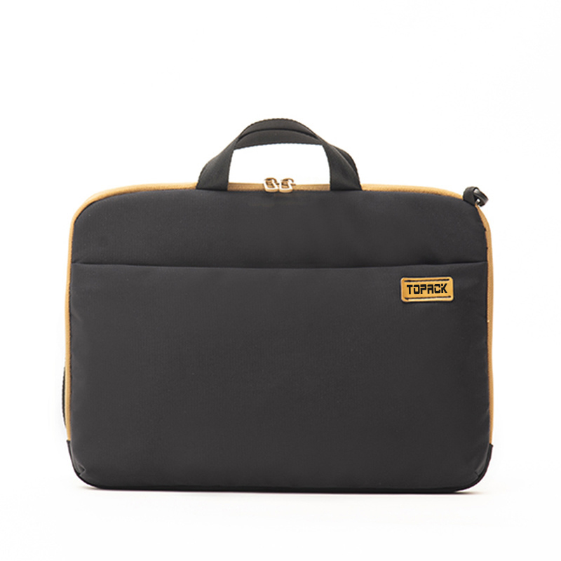 Large Capacity Black Twill Ladies Briefcase Professional Office Bag Business Laptop Bag Commuter Work Bag