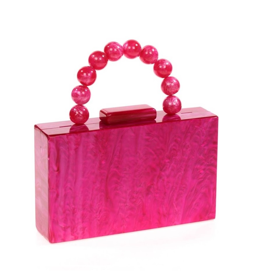 Evening Handbags Resin Clutch Dinner Bag for Women Wholesales Luxury Crystal Purses Clutch Evening Handbag Ladies