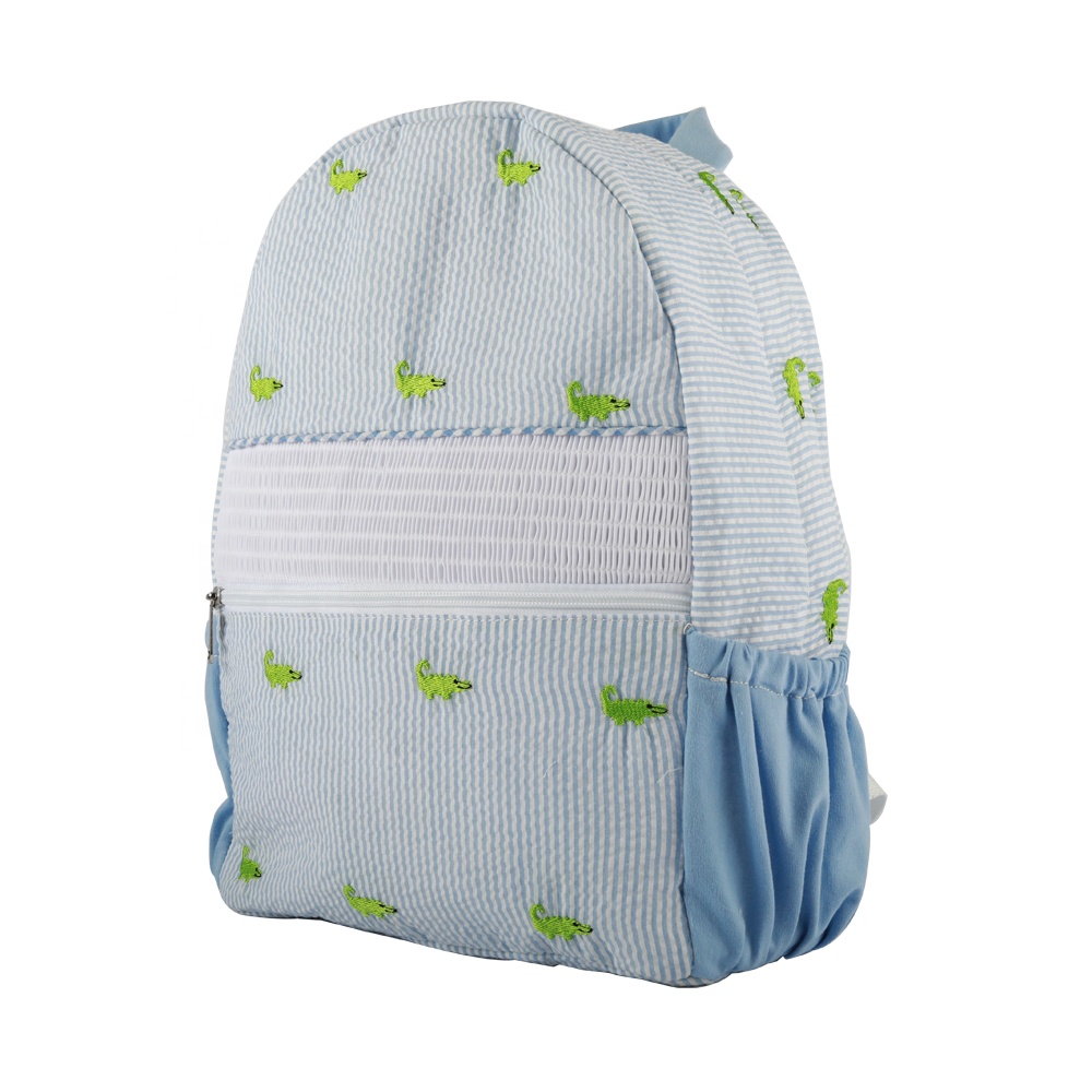 Puresun Kids Backpack Collections Travel Bag Kids Duffle Bags with Seersucker Fabric