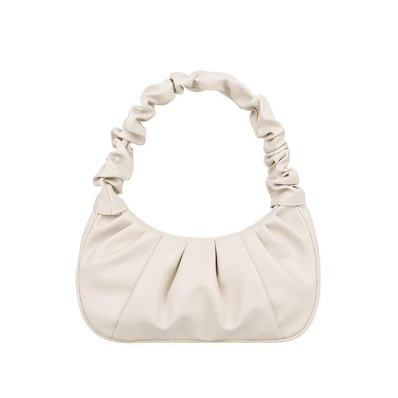 Elegant Fashionable Vegan Leather Tote Bag for Women Solid PU Shoulder Handbags with Two Straps-for Spring Summer Winter