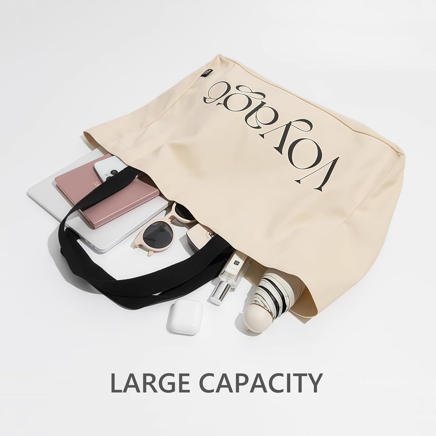 Wholesale Custom Printed Logo Giant Reusable Canvas Tote Bag with Women Original Rope Handle for Grocery Shopping