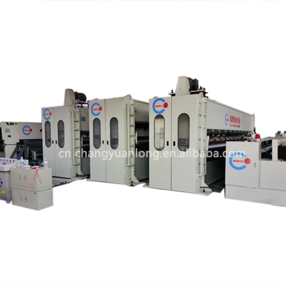 Non-woven New Synthetic Leather Machinery Production Line Used in Shoes Material and Garment Fabrics