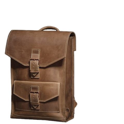 Genuine Leather Designer Bag Multi-Purpose Laptop &amp; Travel Bag Vintage Luxury Style Leather Backpack Wholesale Price Collection