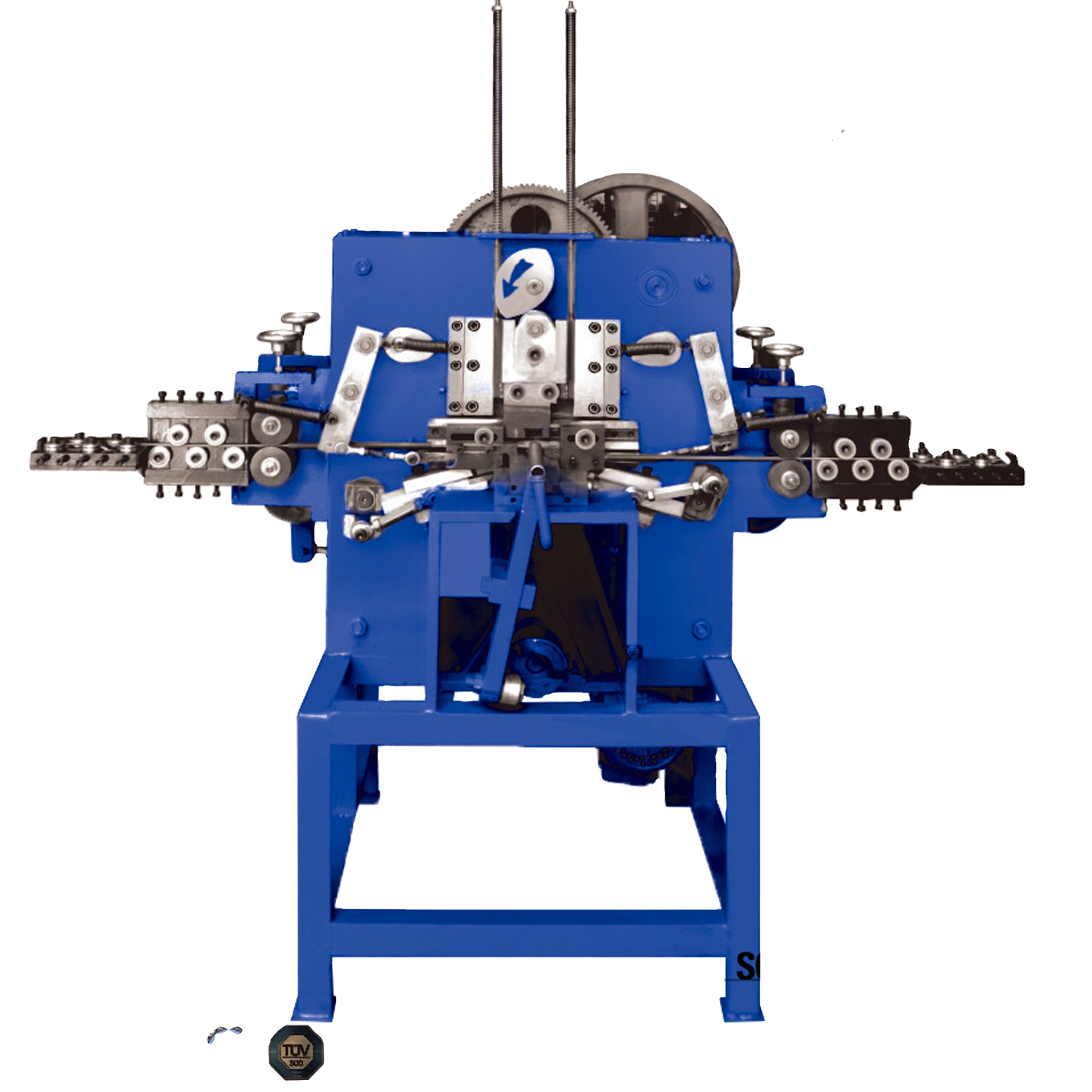 Mechanical Handbag and Leather Goods Hardware Buckle Producing Bending Machine