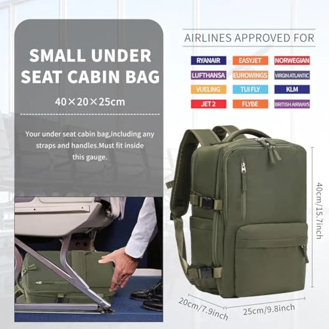 Underseat Casual Sports Backpack Inside