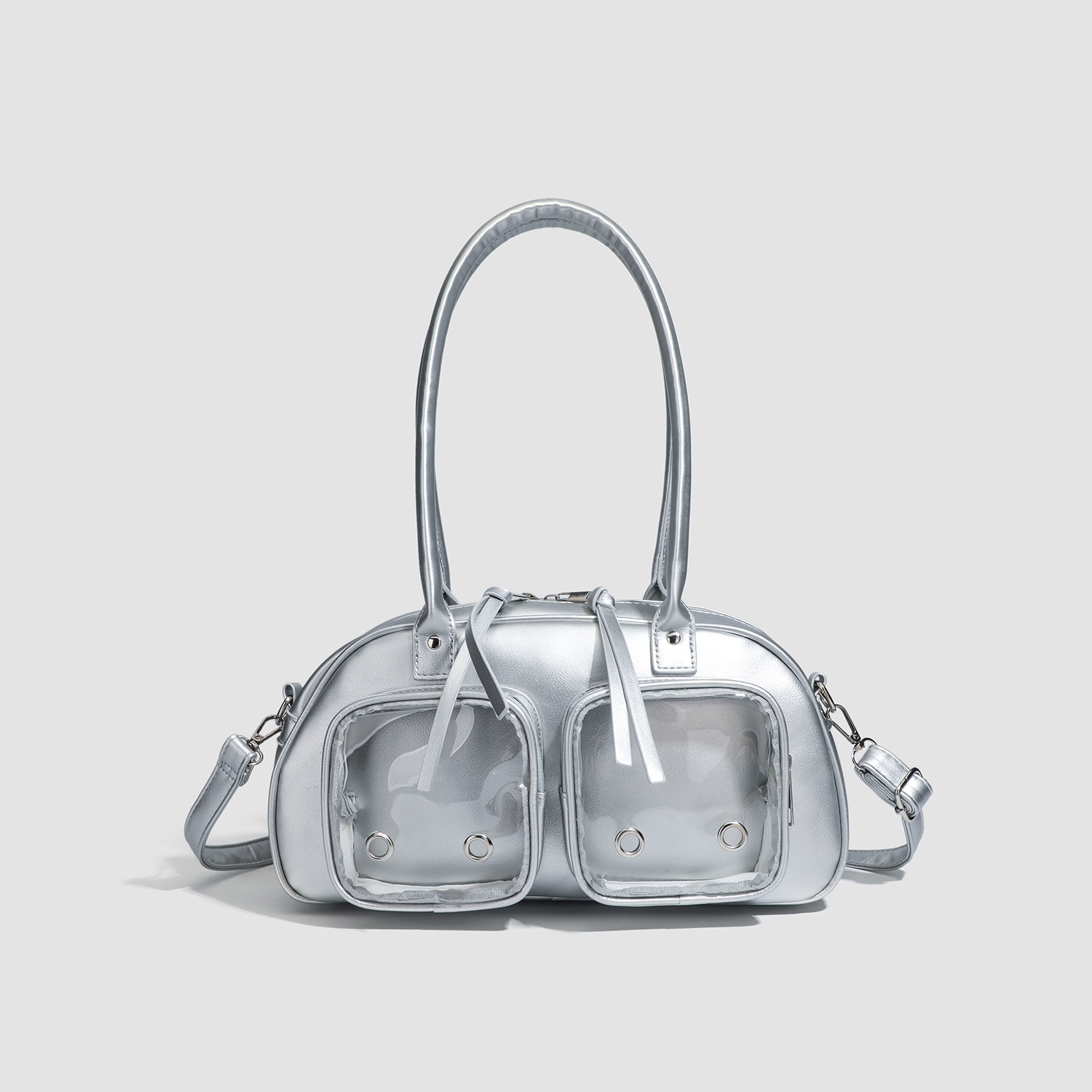 OEM Designer Fashion Single Shoulder Ladies Pins Insert Display Custom Ita Bag Tote