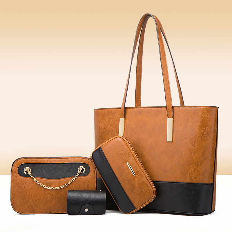 New Style Handbags Bags European and American Fashion Handbags 3in1 4in 1 Bags Multi-Function Use Lady Vegan Leather Women Designer Factory
