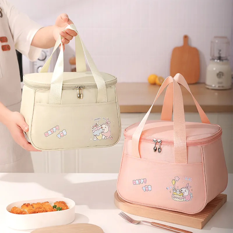 Stylish Cartoon-Inspired Lunch Bag for Students and Professionals